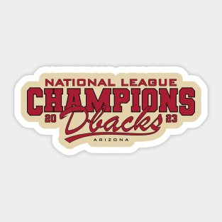 Arizona - NL Champs Sticker